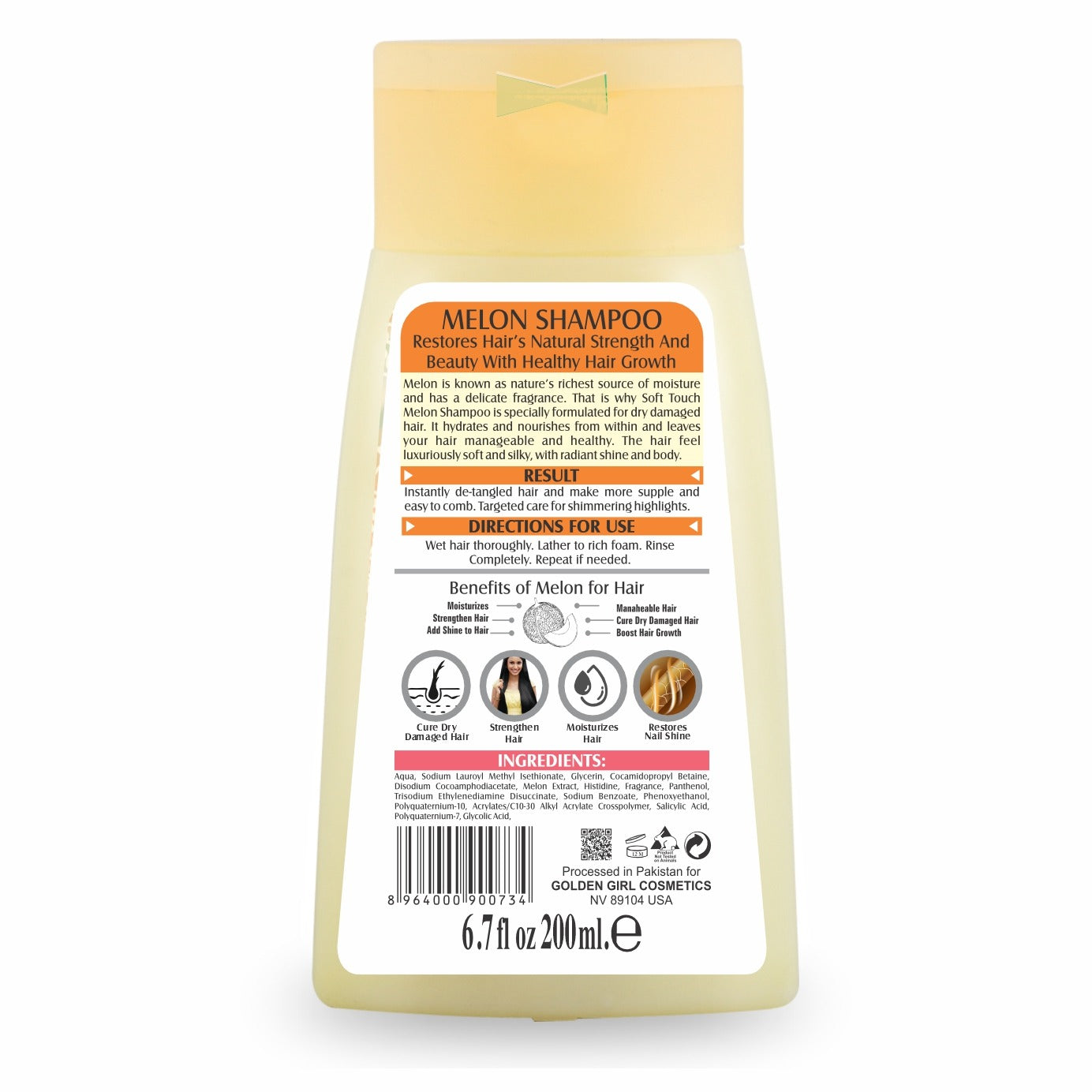 Melon Shampoo 200ml
