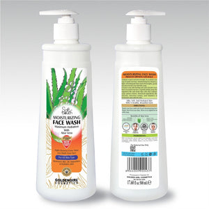 Moisturizing Face Wash 500ml - Golden Girl Cosmetics