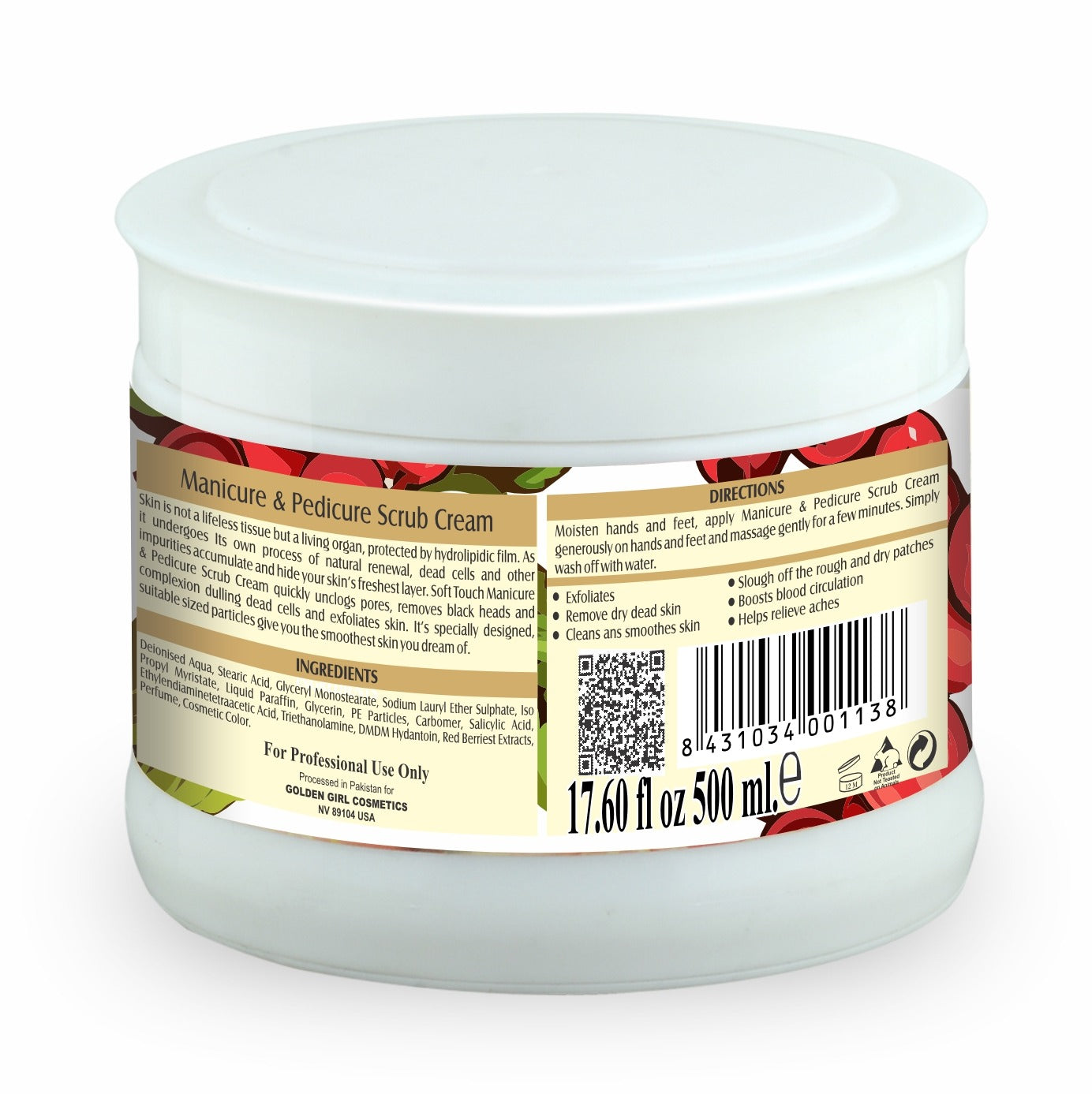 Manicure & Pedicure Scrub Cream