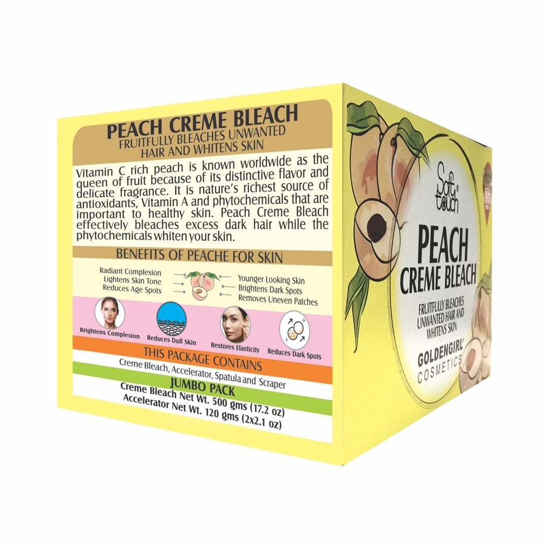 Peach Creme Bleach Jumbo 500gm