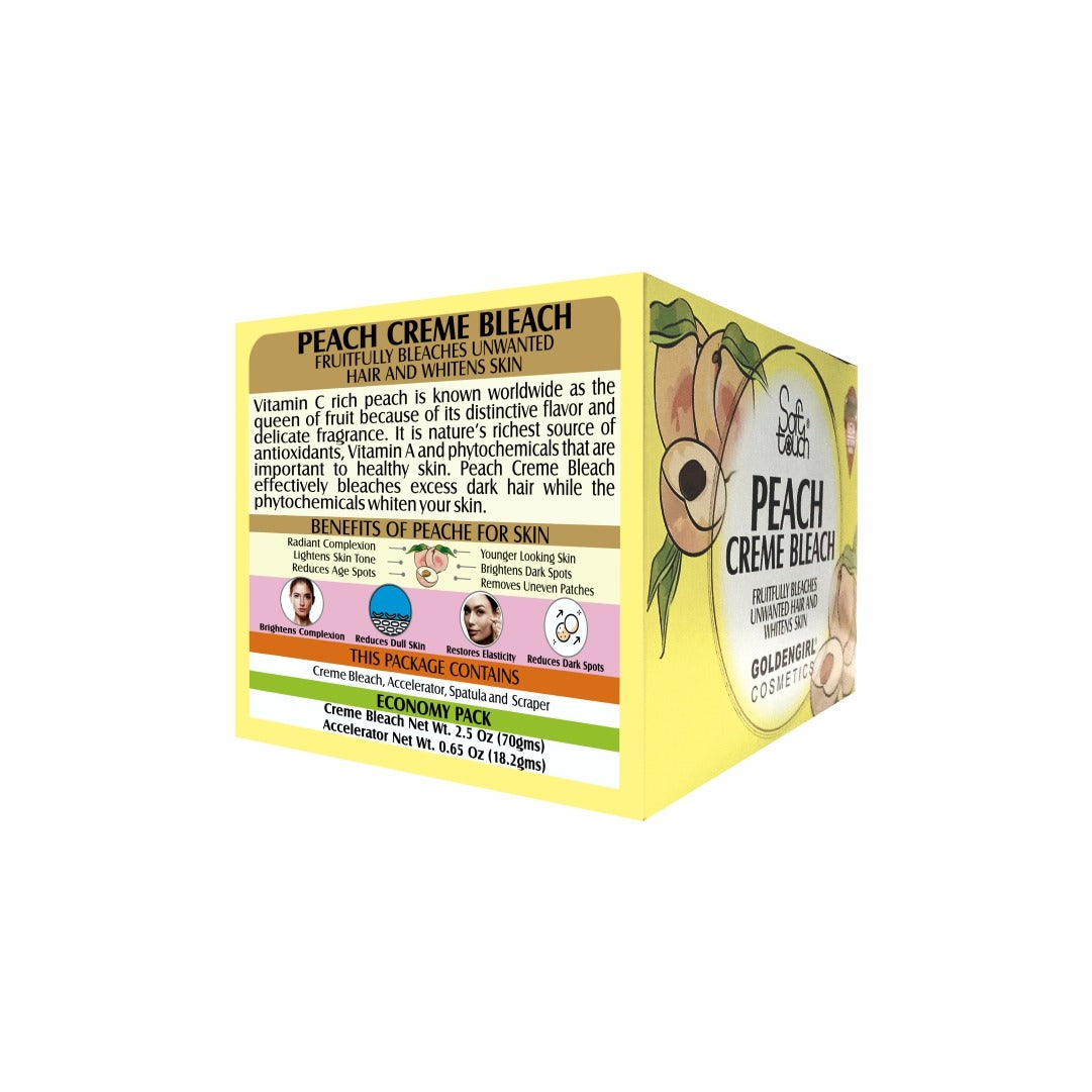 Peach Bleach Creme Eco Pack 70gm