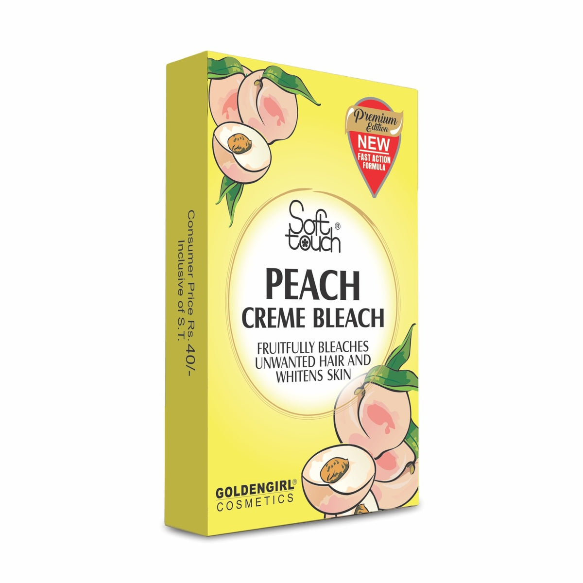 Peach Creme Bleach Sachet