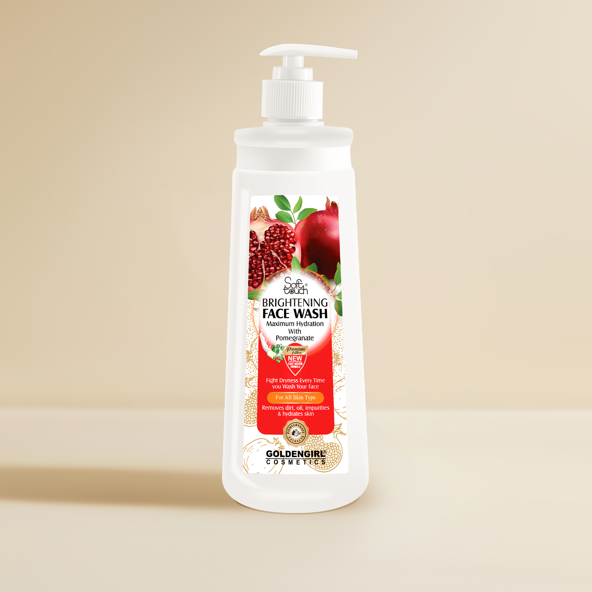 Glowing Face Wash - Golden Girl Cosmetics