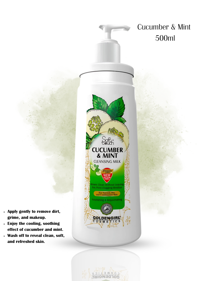 Cucumber & Mint Cleansing Milk 500ml