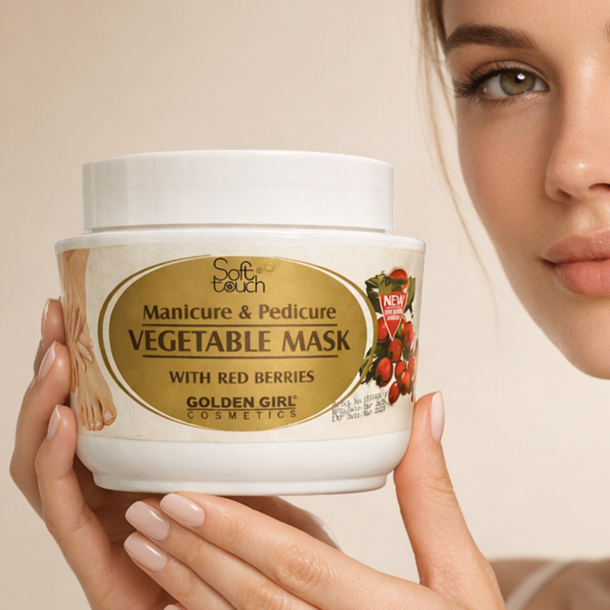 Manicure & Pedicure Vegetable Mask - Golden Girl Cosmetics