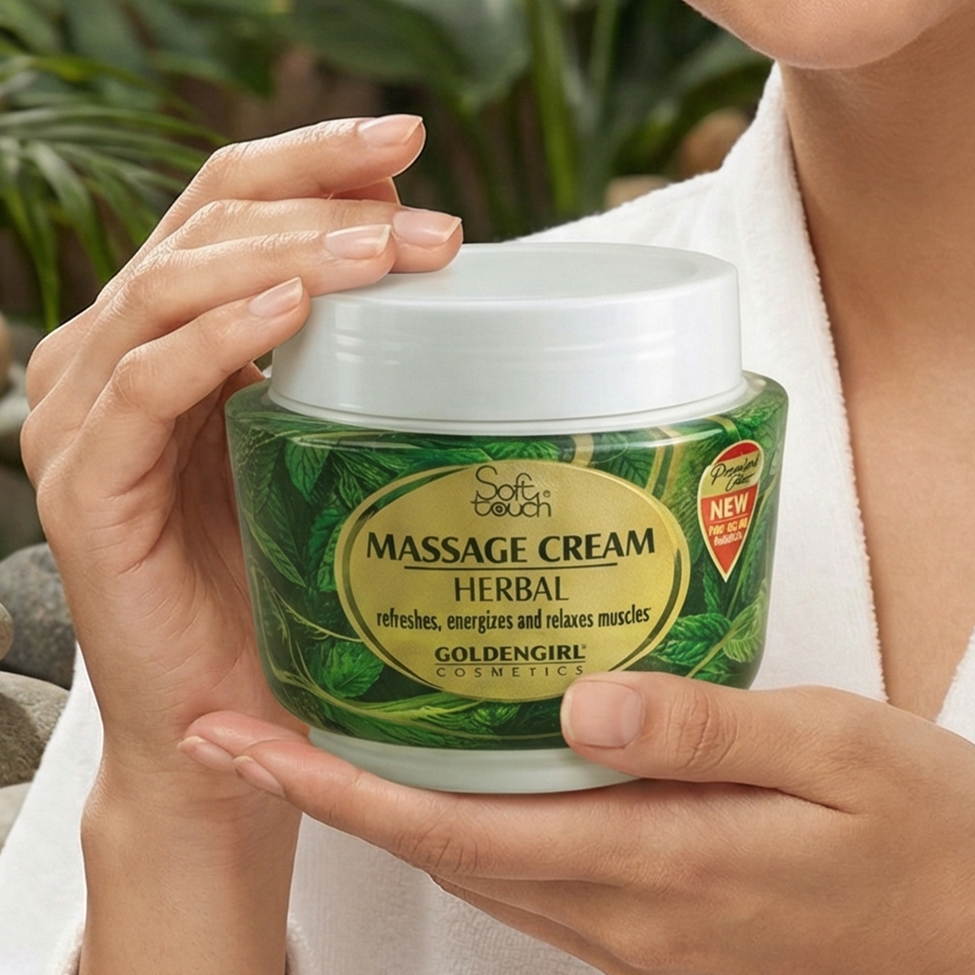 Massage Cream Herbal - Golden Girl Cosmetics