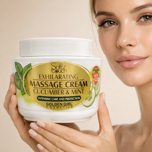 Massage Cream Cucumber & Mint - Golden Girl Cosmetics