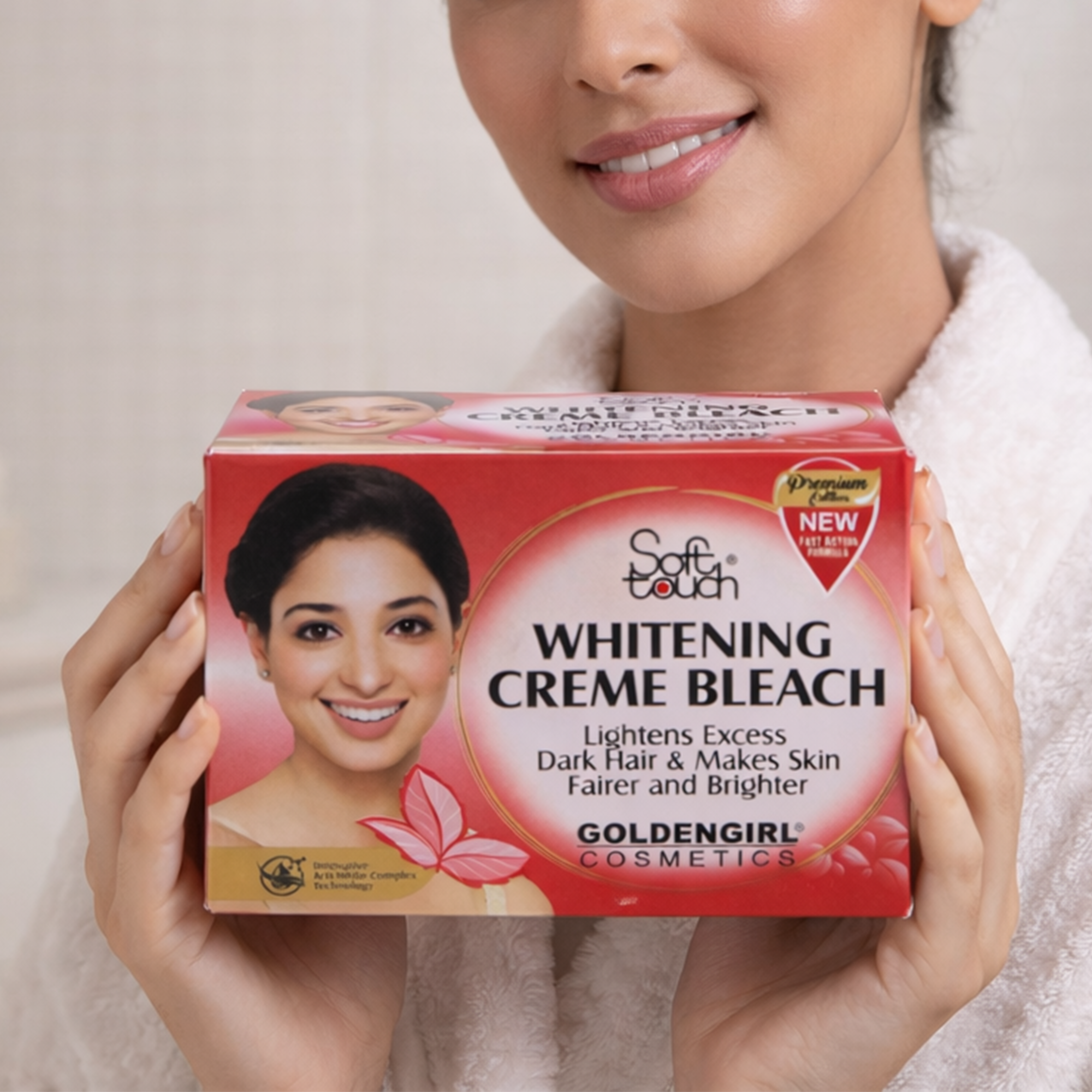 Glowing Creme Bleach - Golden Girl Cosmetics