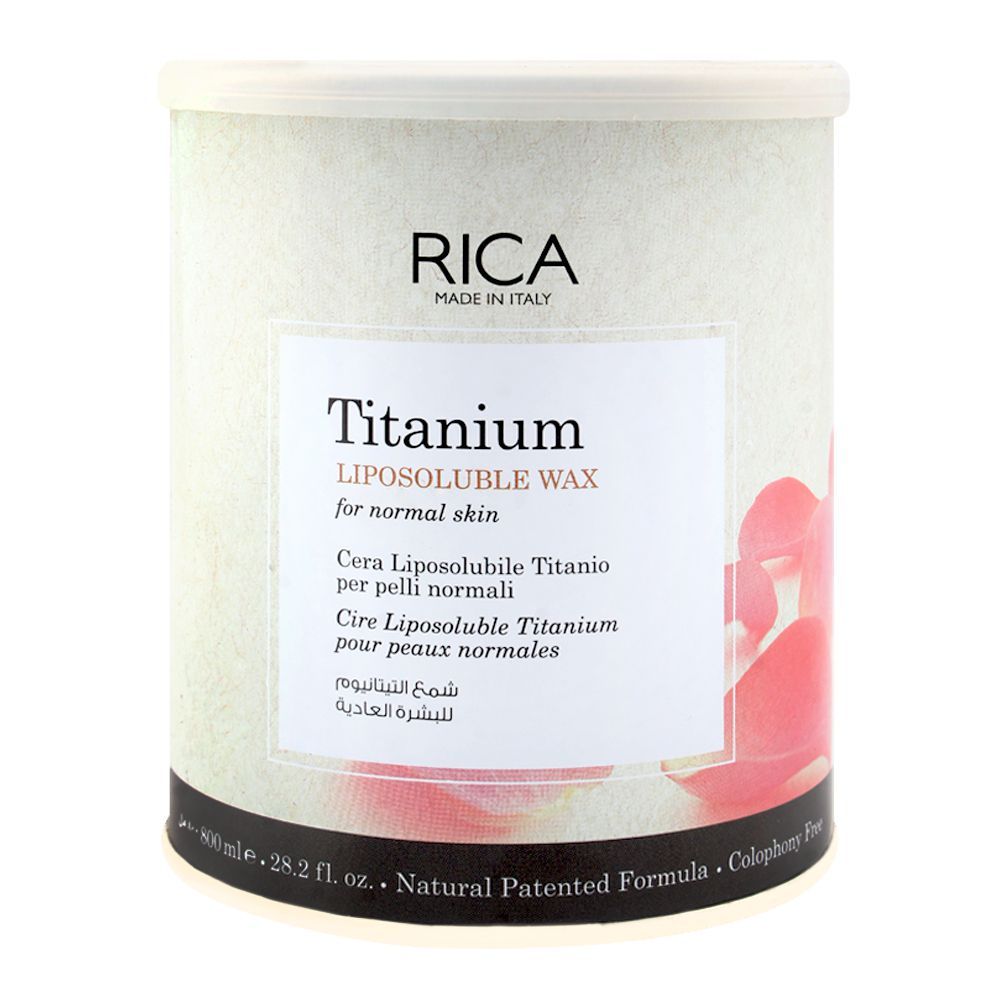 Rica Titanium Liposoluable Wax 800ML