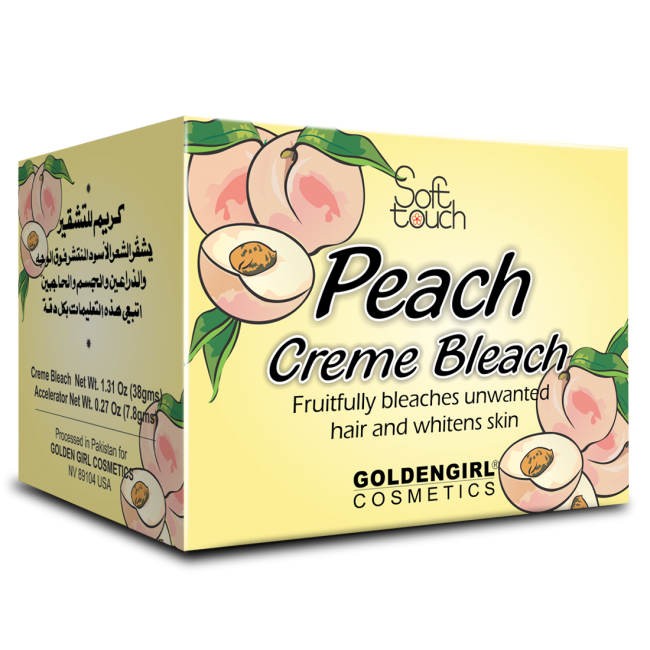Peach Bleach Creme Standard Pack 38gm