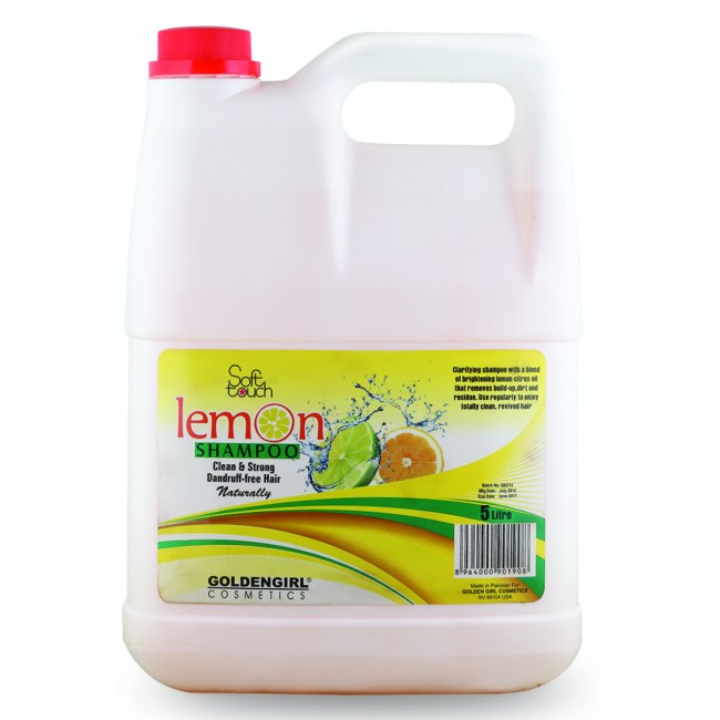 Lemon  Shampoo 5 Ltr - Golden Girl Cosmetics