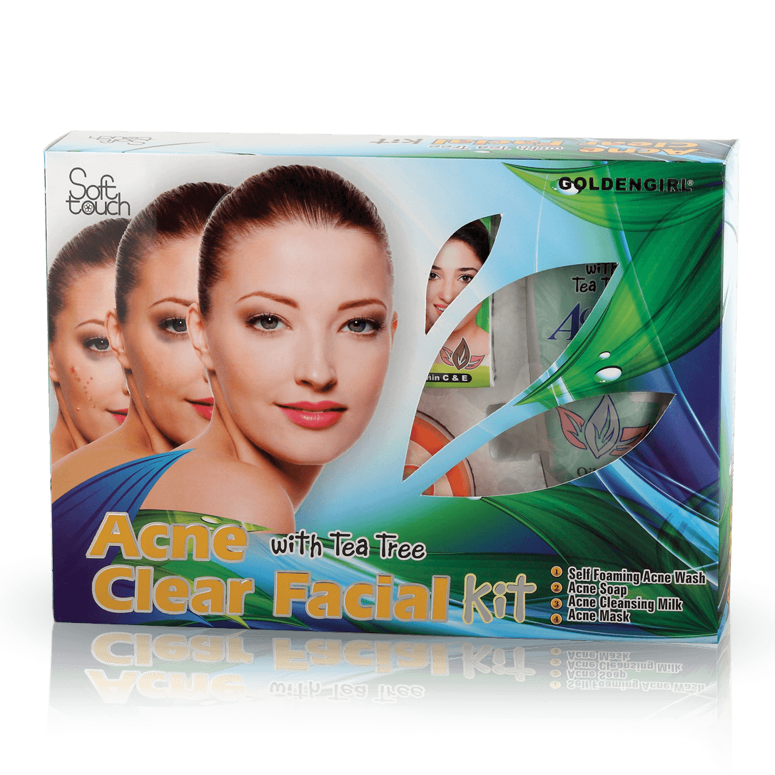 Acne Clear Facial Kit 4 Items
