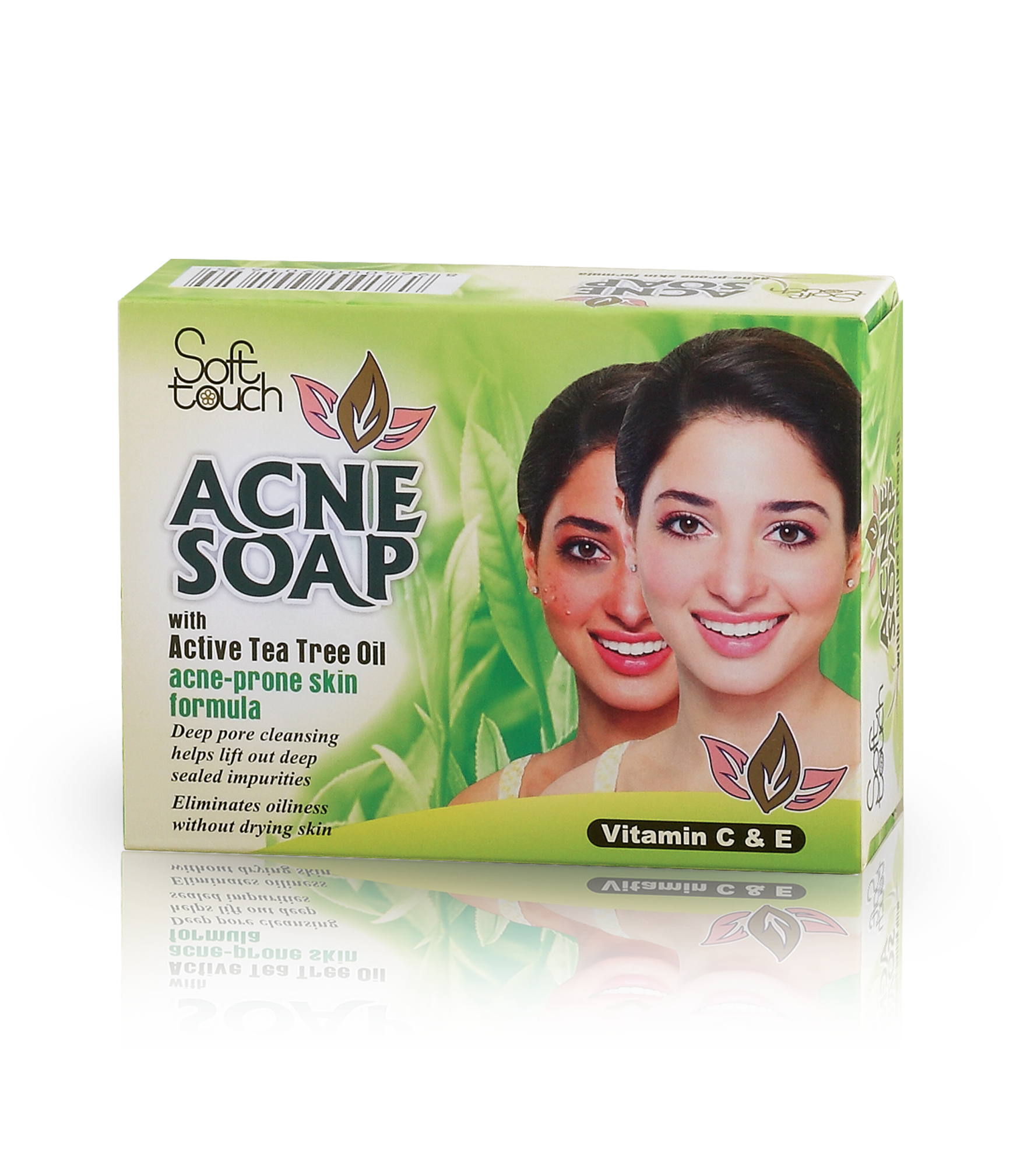 Acne Soap with active Tea Tree Oil 115gm - Golden Girl Cosmetics