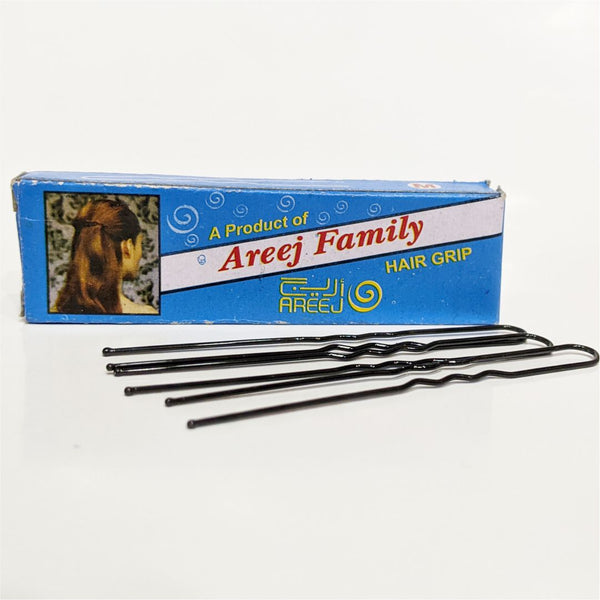 Black Hair Grip Pin