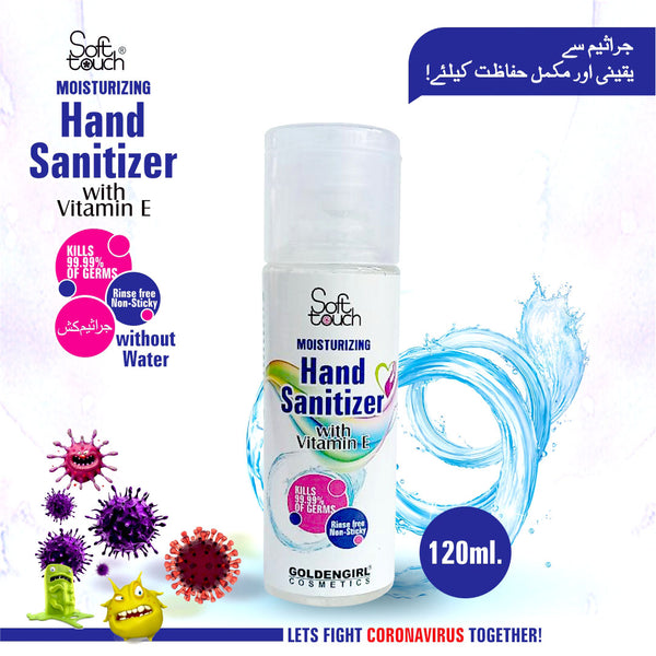 Moisturizing Hand Sanitizer Gel 120 Ml