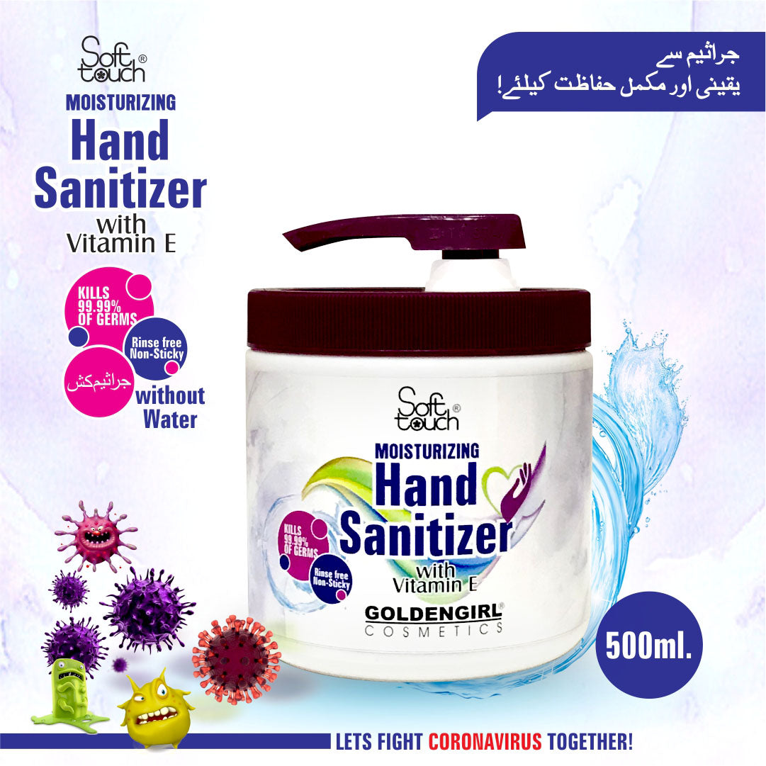 Moisturizing Hand Sanitizer Gel 500 ml