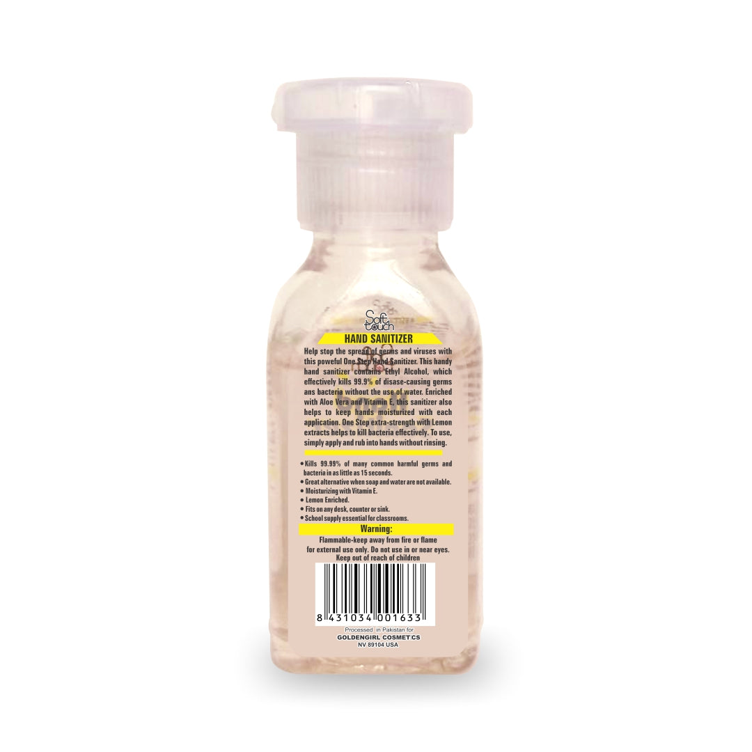 Hand Sanitizer With Lemon - Golden Girl Cosmetics
