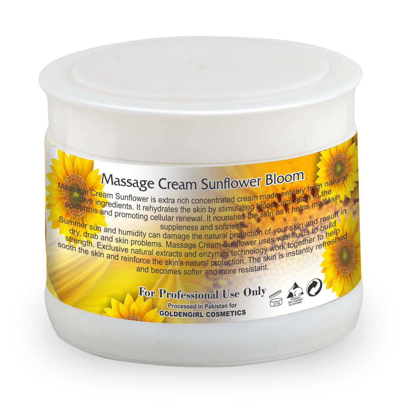 Massage Cream (Sunflower) 500ml