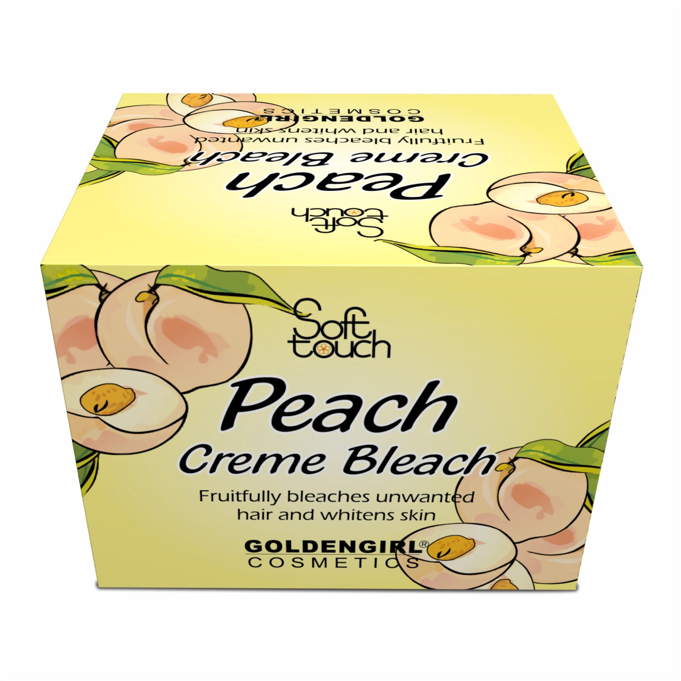 Peach Bleach Creme Eco Pack 70gm - Golden Girl Cosmetics