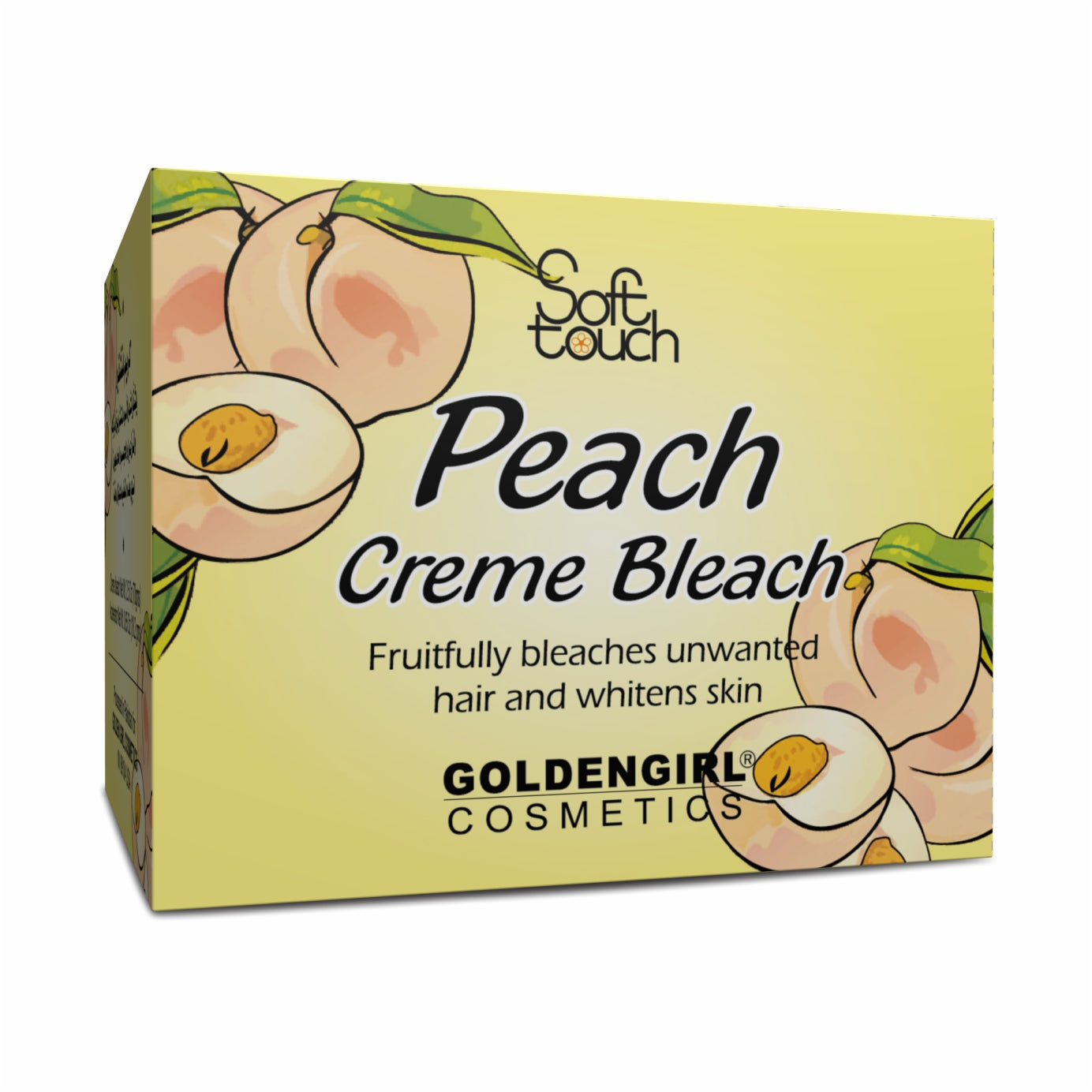 Peach Bleach Creme Eco Pack 70gm - Golden Girl Cosmetics
