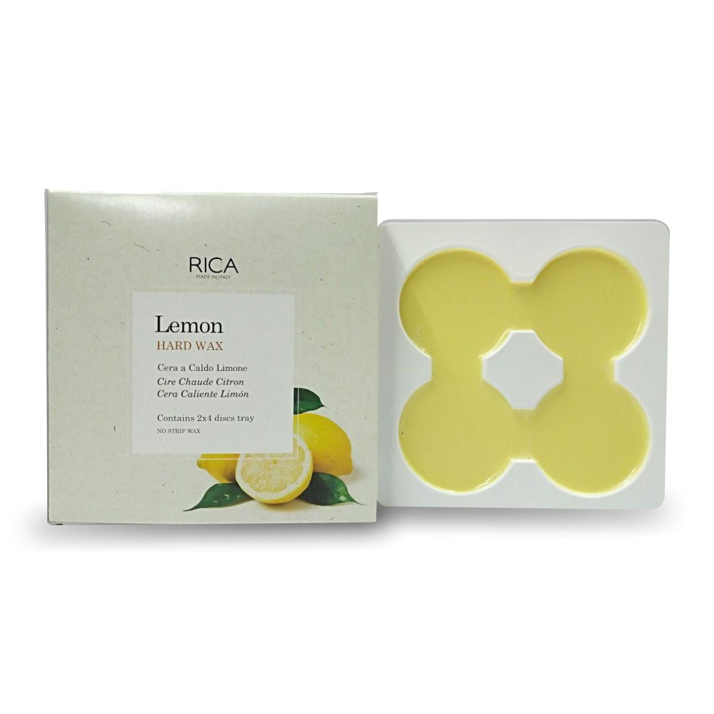 Rica - Lemon Hard Wax Double Tray 1000 gm