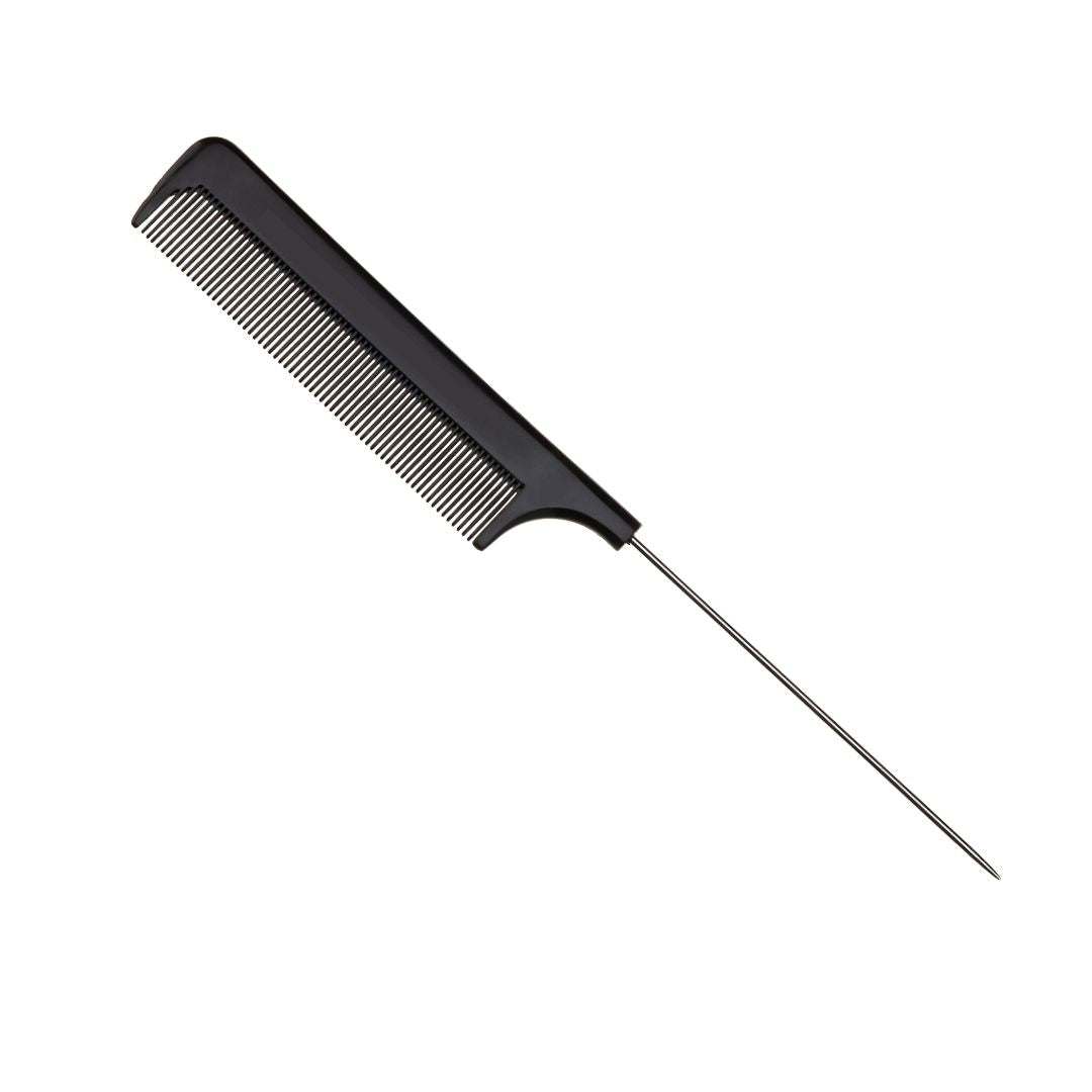Tail Comb Metal Handle