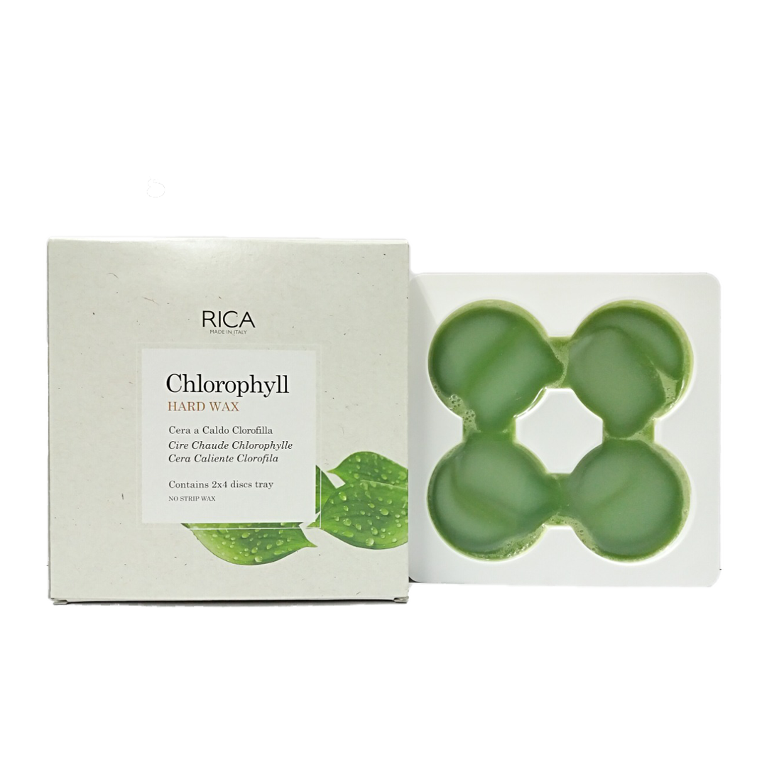 Rica - Chlorophyll Hard Wax Double Tray 1000 gm