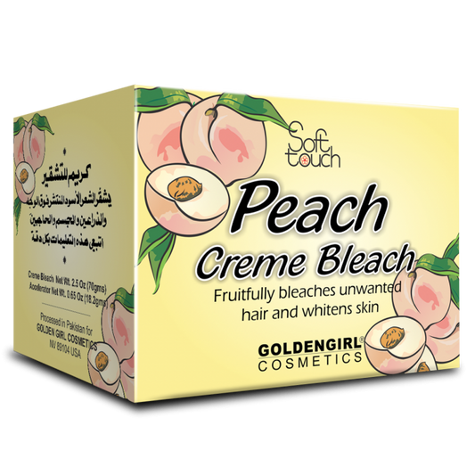 Peach Bleach Creme Eco Pack 70gm - Golden Girl Cosmetics
