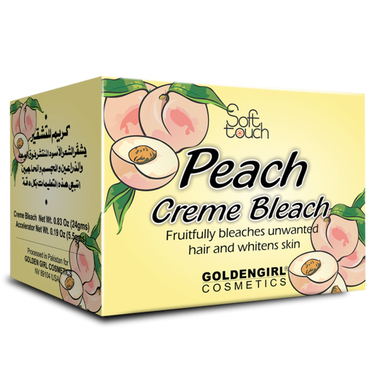 Peach Bleach Creme Trial Pack 24 gm - Golden Girl Cosmetics