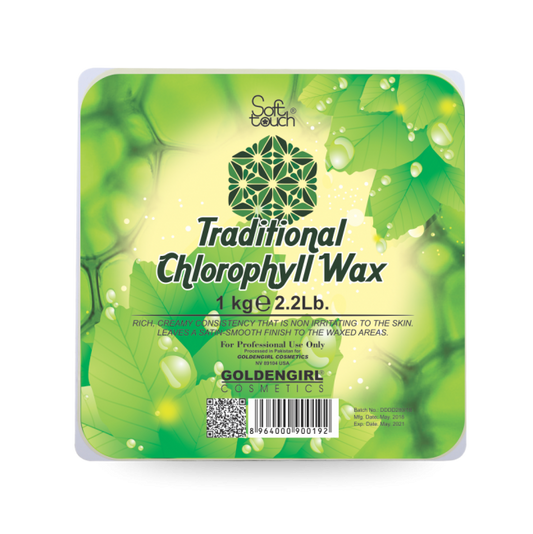 Golden Girl Traditional Chlorophyll Wax 1Kg - Golden Girl Cosmetics
